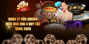 Quản Lý Vốn Casino Hiệu Quả Qua 4 Quy Tắc Vàng 2026
